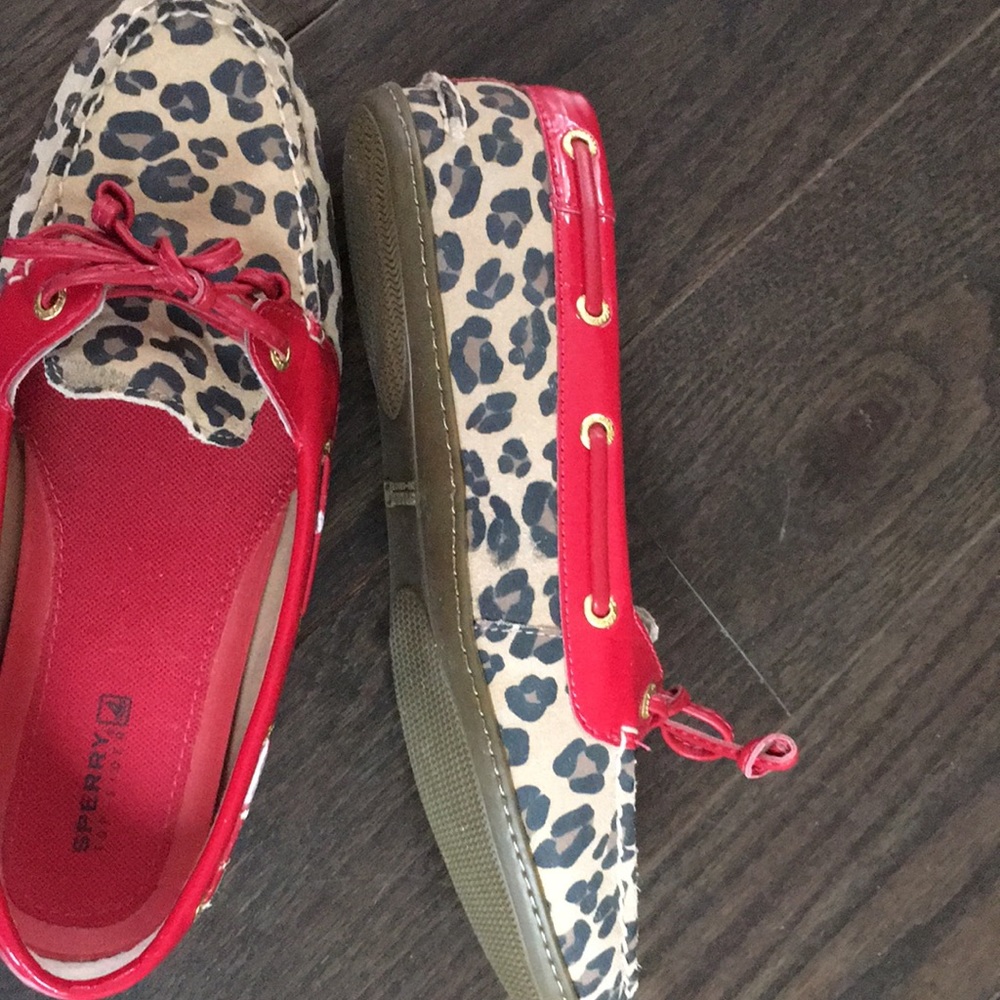 sperry patent leather loafers